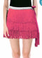 Fringe Skirt (Hot Pink) -ONE SIZE